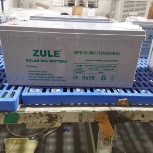 Manutenção VRLA - Chumbo selado livre - Bateria AGM 12v 200ah para armazenamento de energia solar