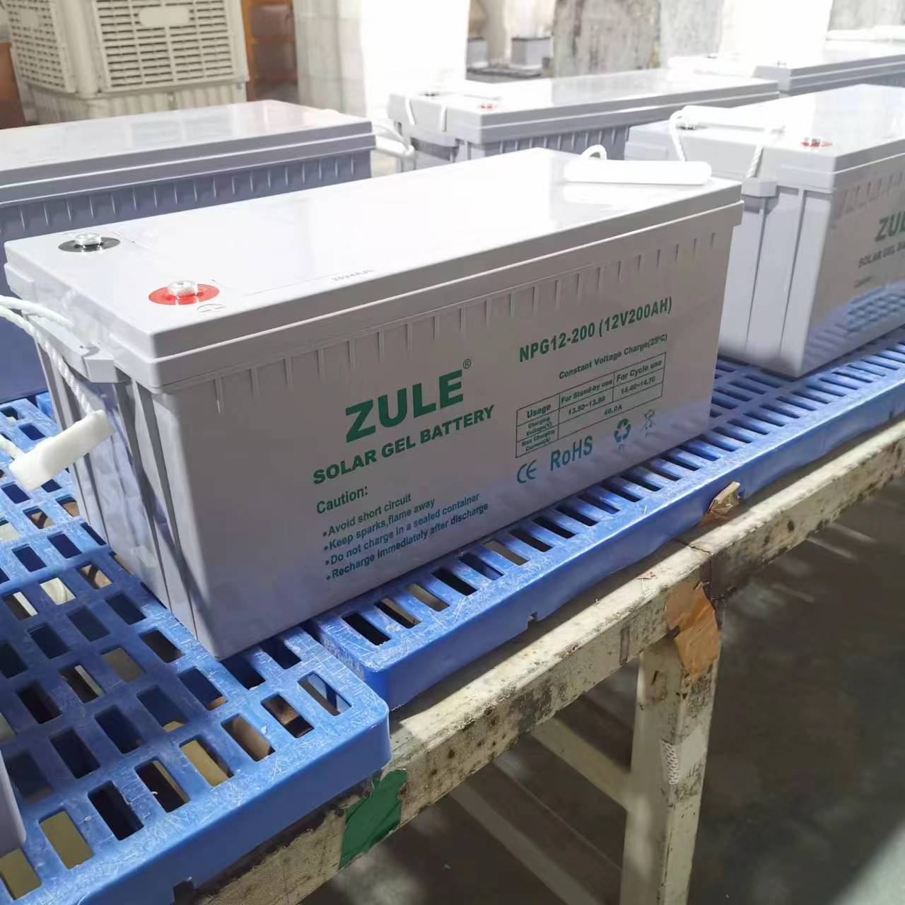 Manutenção VRLA - Chumbo selado livre - Bateria AGM 12v 200ah para armazenamento de energia solar