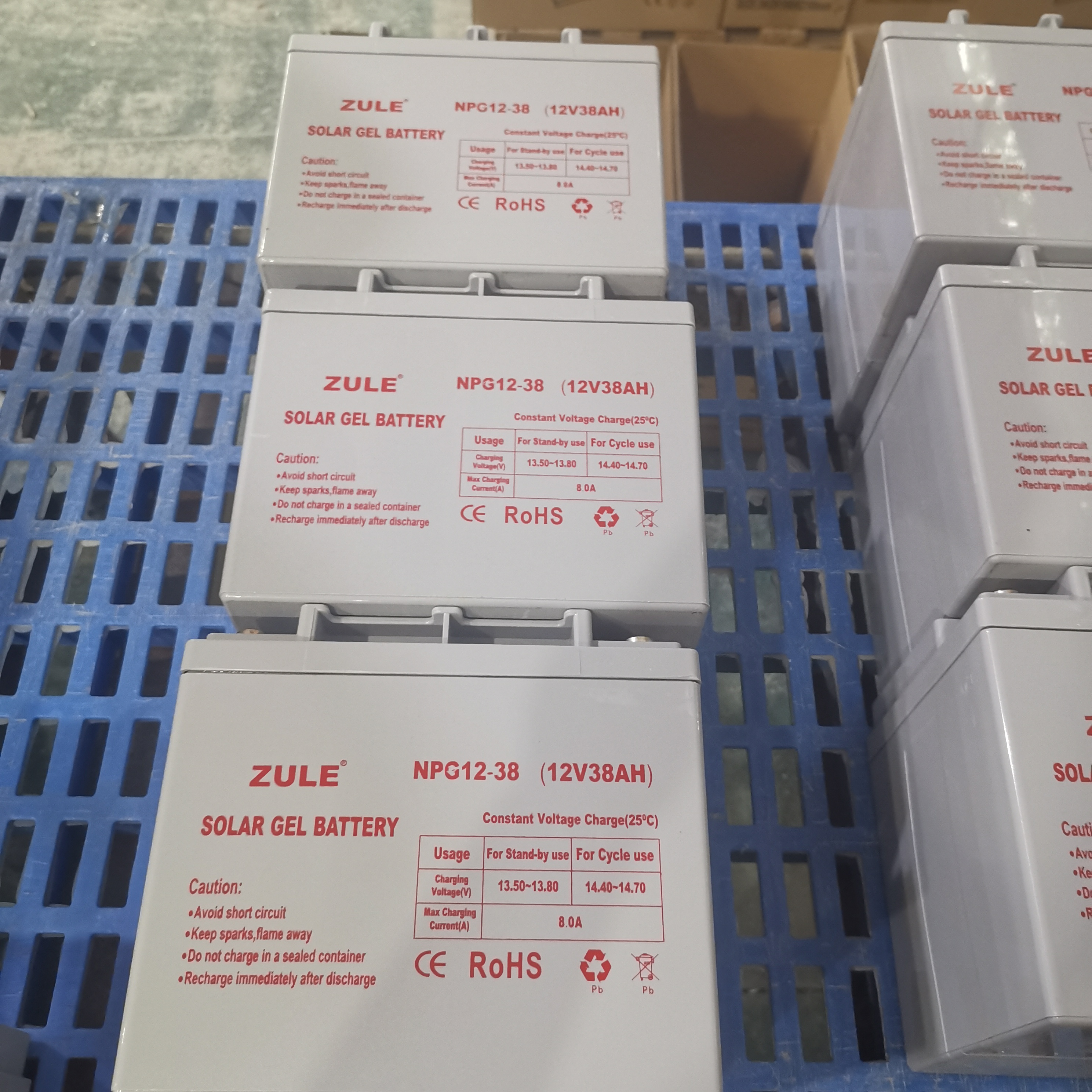 de gel de descarga profunda para energia renovável