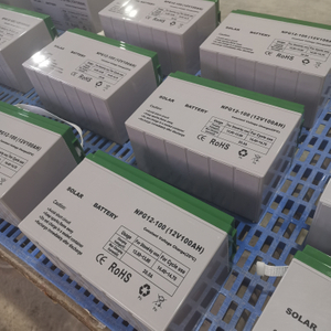 Bateria de chumbo-ácido livre de manutenção de ciclo profundo 12V100Ah – armazenamento de energia solar de alta capacidade e backup de energia ininterrupta UPS