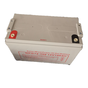 China novo produto 12v100ah baterias recarregáveis ​​agm bateria de gel bateria de energia solar