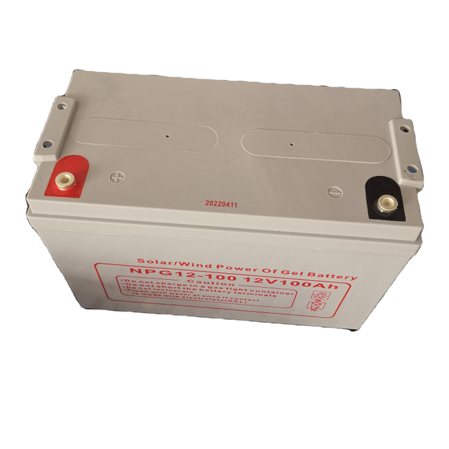 China novo produto 12v100ah baterias recarregáveis ​​agm bateria de gel bateria de energia solar