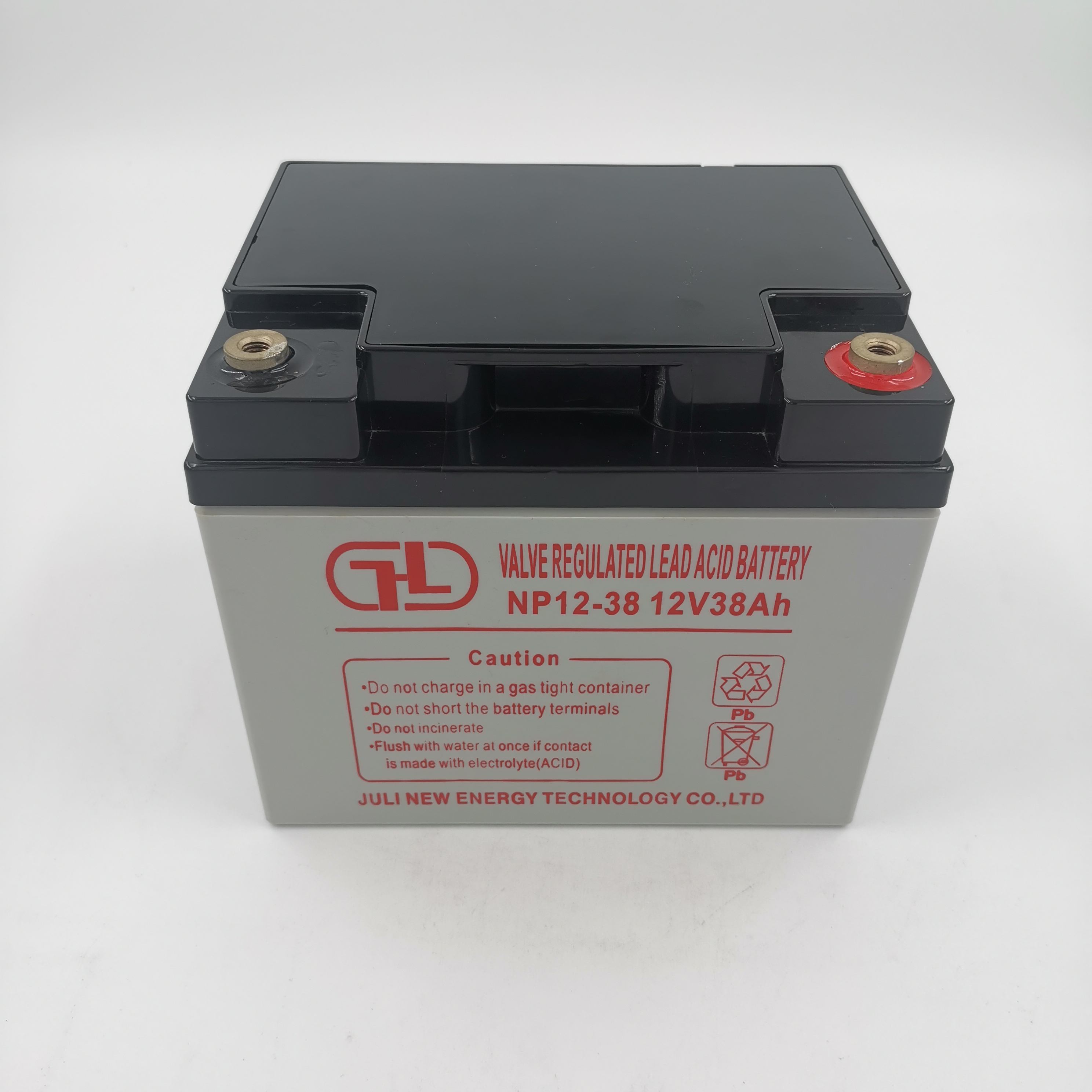 Preço barato boa qualidade 12V38Ah bateria de chumbo-ácido selada com backup de energia