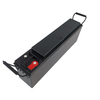China baixo preço 12V75Ah bateria de chumbo-ácido baterias recarregáveis ​​bateria terminal frontal