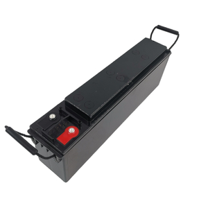 China baixo preço 12V75Ah bateria de chumbo-ácido baterias recarregáveis ​​bateria terminal frontal