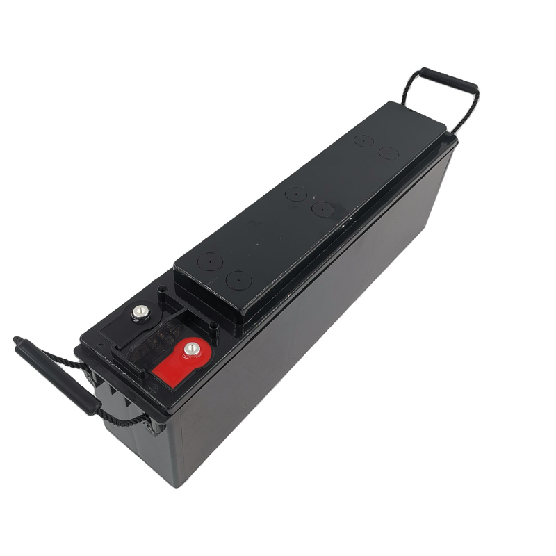 China baixo preço 12V75Ah bateria de chumbo-ácido baterias recarregáveis ​​bateria terminal frontal