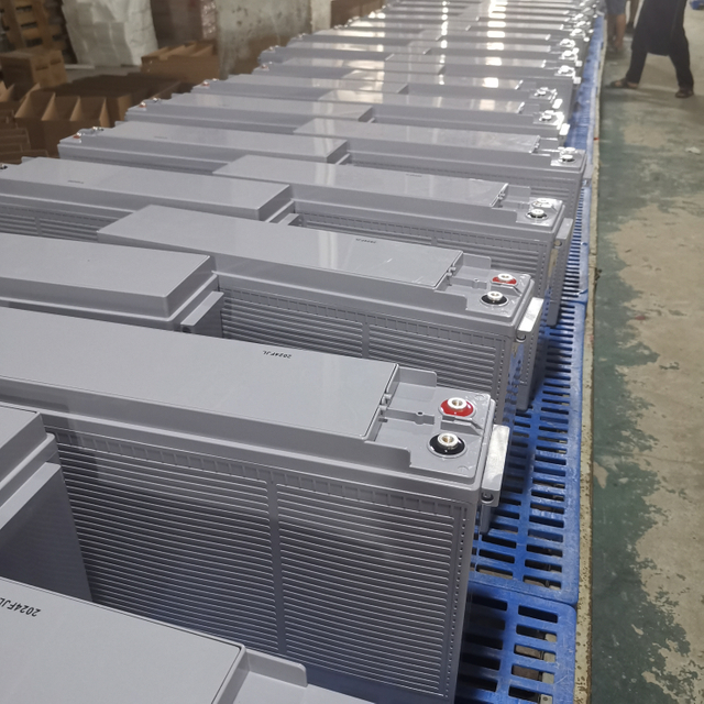 Bateria solar de chumbo-ácido de alta qualidade Terminal frontal 12v200ah Bateria de armazenamento de energia doméstica