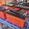 Bateria de poupança solar de alta eficiência 12v100ah bateria recarregável de gel de chumbo-ácido para fonte de alimentação doméstica