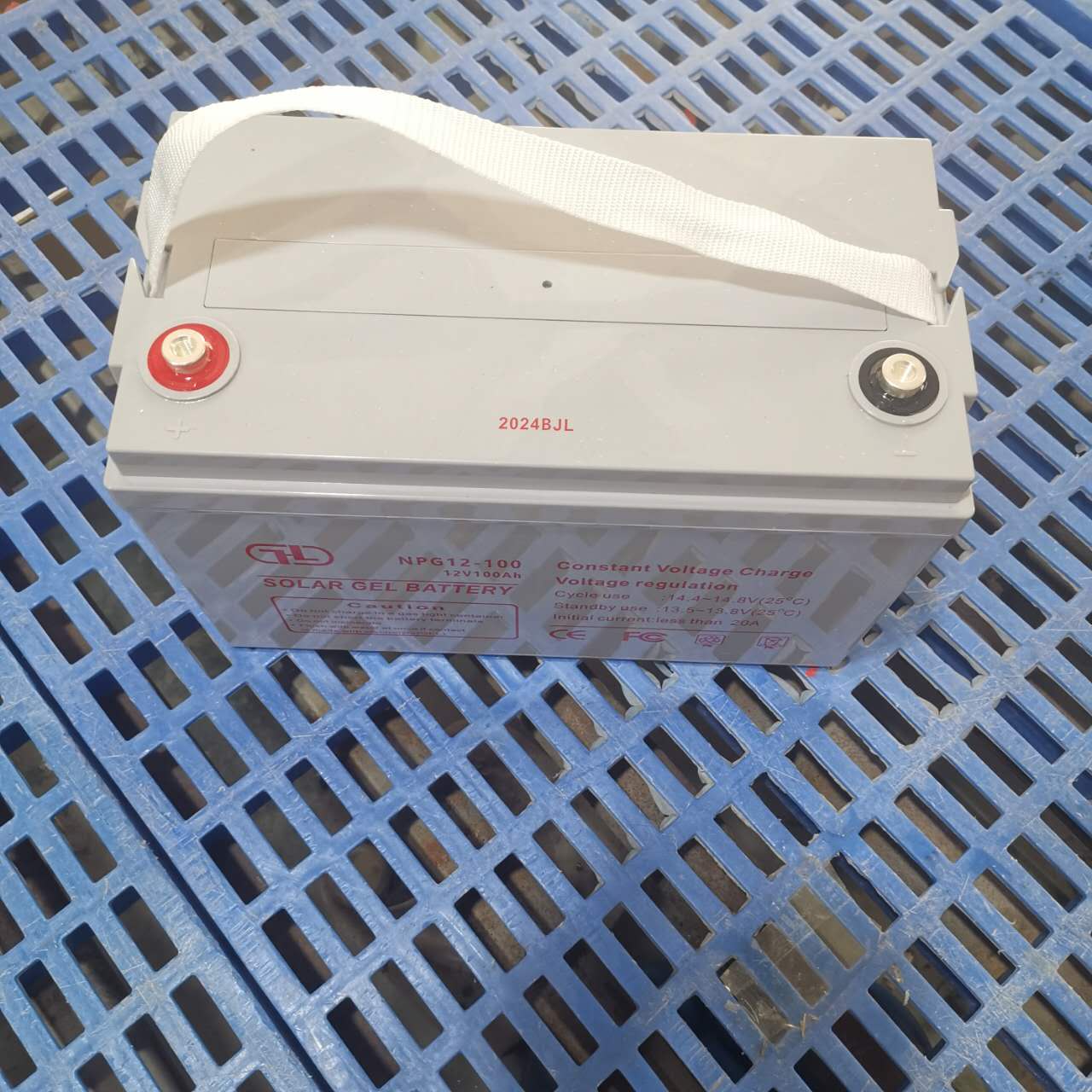 Excelente desempenho de segurança Bateria Solar Vrla 12v100ah Bateria de gel solar recarregável