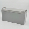 Bateria de gel de energia solar de 12 volts 120Ah - bateria recarregável de longa duração para inversores solares, caravanas, configurações domésticas fora da rede