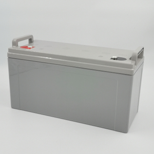 Bateria de gel de energia solar de 12 volts 120Ah - bateria recarregável de longa duração para inversores solares, caravanas, configurações domésticas fora da rede