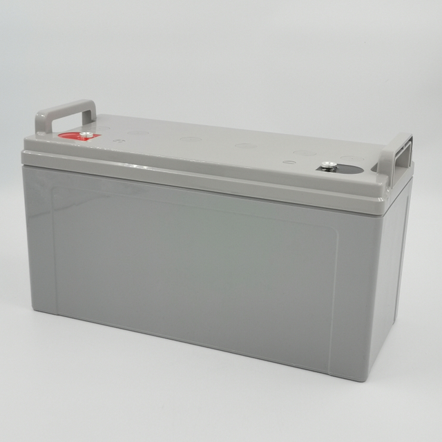 Bateria de gel de energia solar de 12 volts 120Ah - bateria recarregável de longa duração para inversores solares, caravanas, configurações domésticas fora da rede