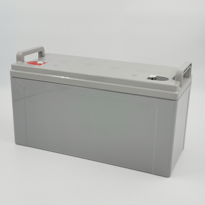 Bateria de gel de energia solar de 12 volts 120Ah - bateria recarregável de longa duração para inversores solares, caravanas, configurações domésticas fora da rede