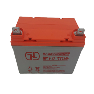 A China fabricou baterias recarregáveis ​​duráveis ​​de 12V33Ah, bateria de 24v