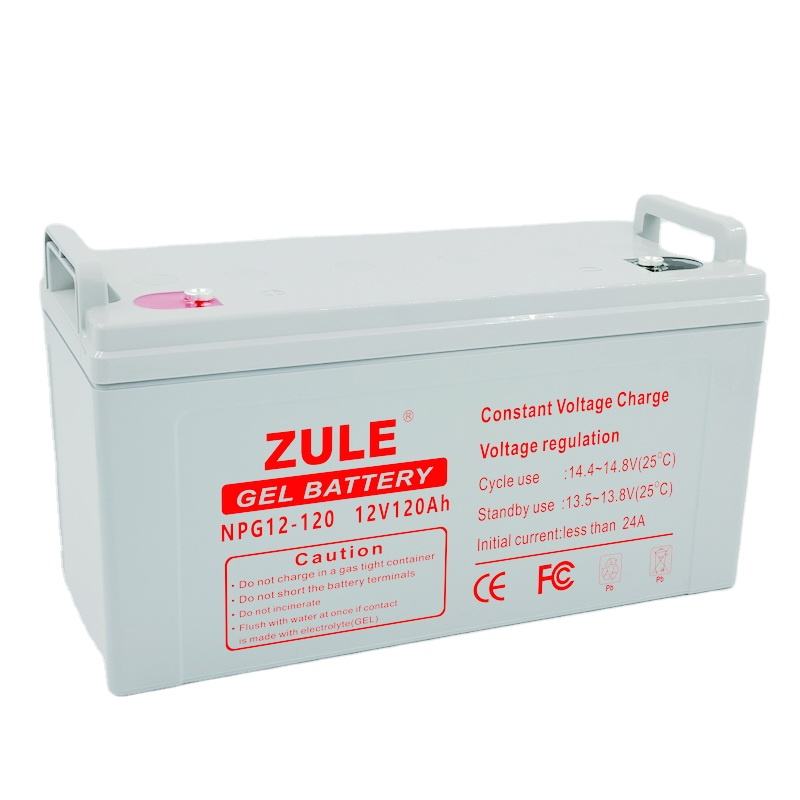 China Fornecedor Solar 12v 120ah Ciclo Profundo Gel Ácido Fábrica de Bateria de Armazenamento Solar