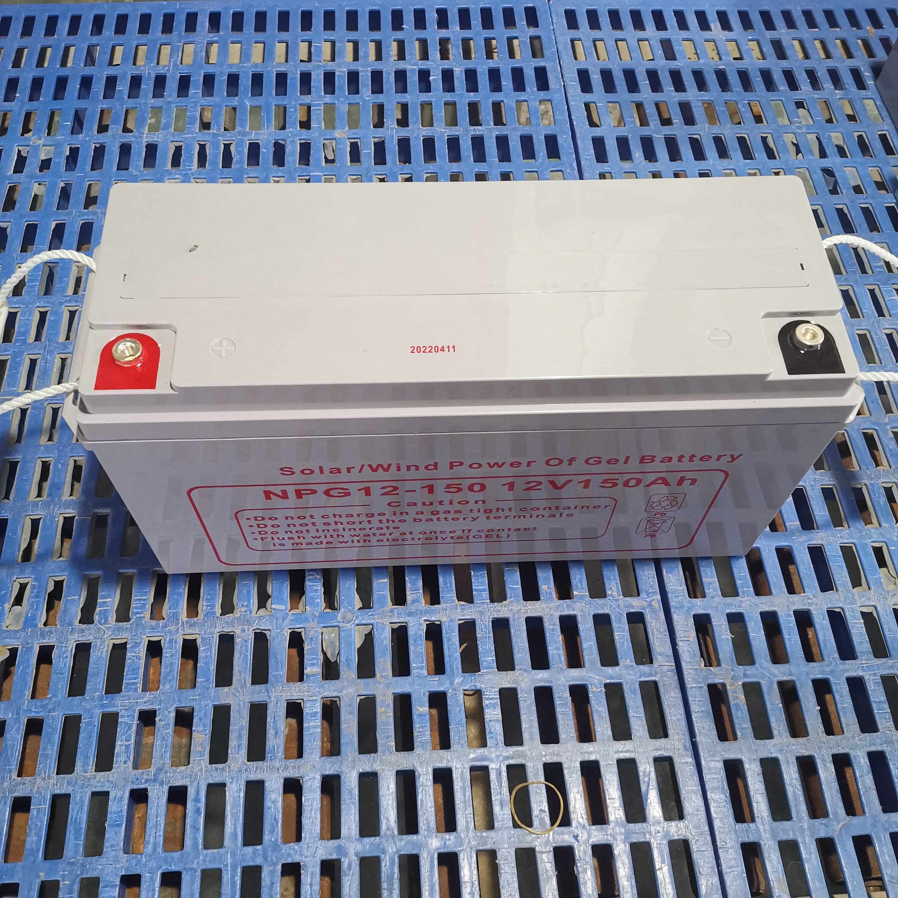 Bateria de painel solar de gel 12V150Ah por atacado de fábrica bateria externa
