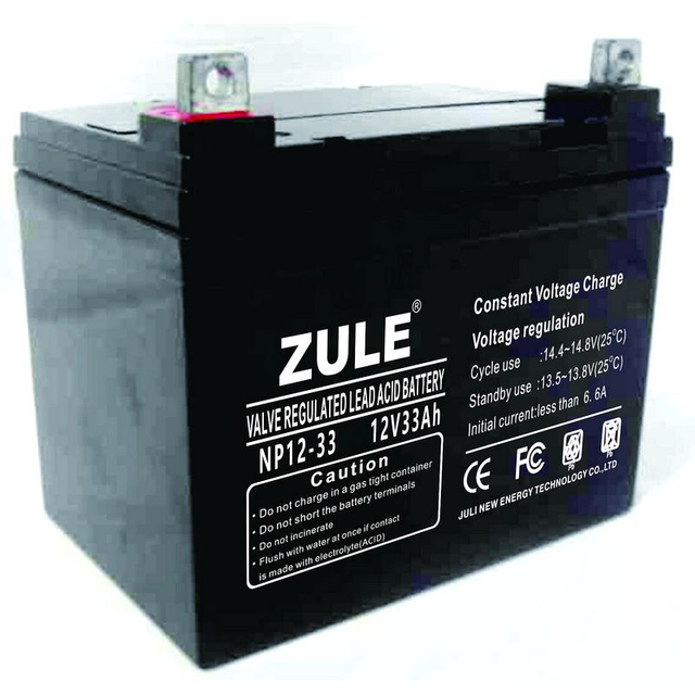 A China fabricou baterias recarregáveis ​​duráveis ​​de 12V33Ah, bateria de 24v