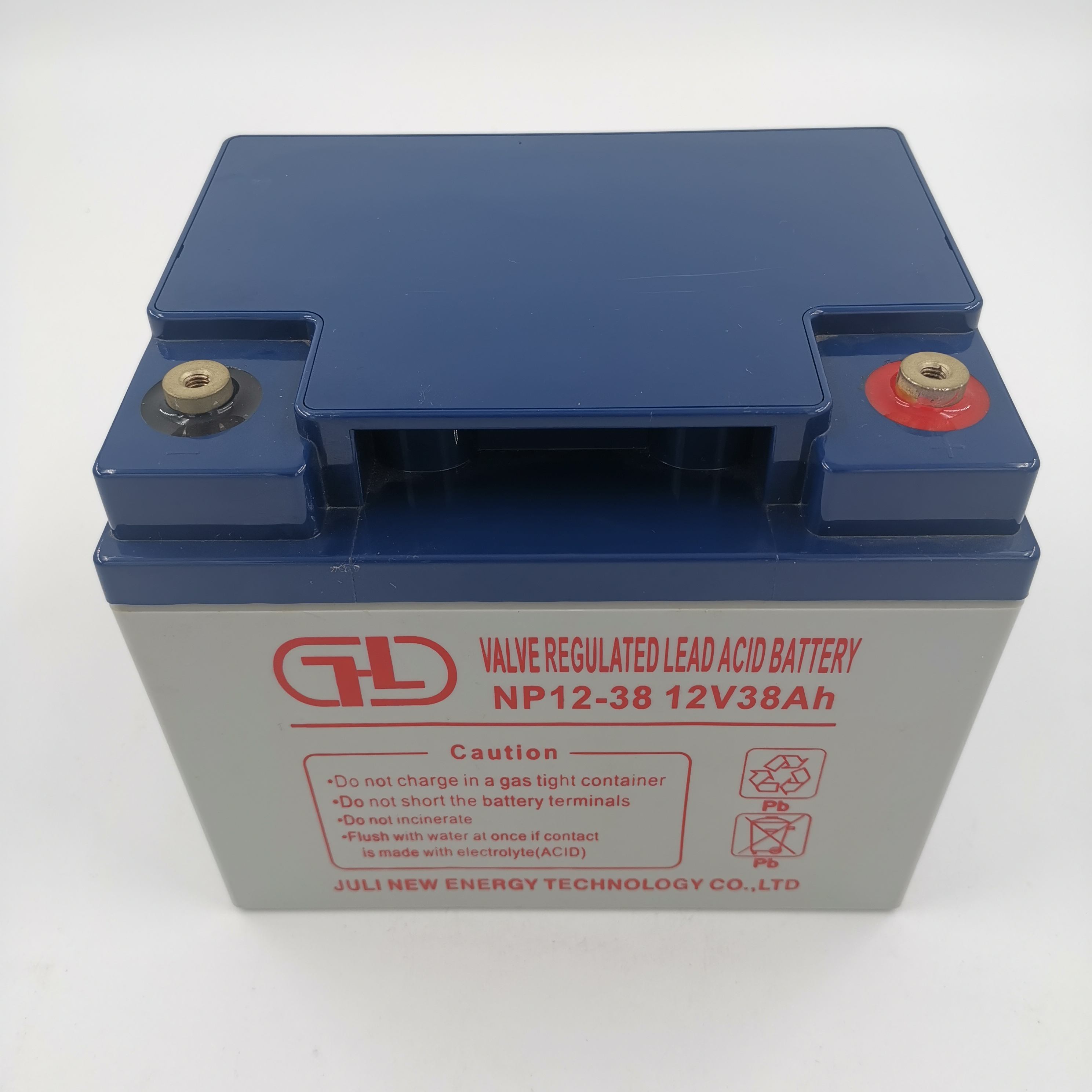 Preço barato boa qualidade 12V38Ah bateria de chumbo-ácido selada com backup de energia