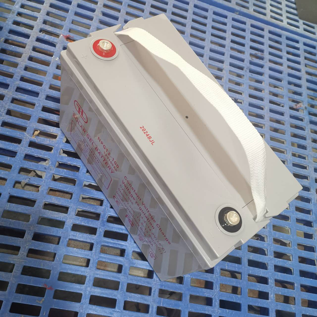 Excelente desempenho de segurança Bateria Solar Vrla 12v100ah Bateria de gel solar recarregável