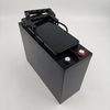 Profissional feito bateria inversor 12V55Ah baterias recarregáveis ​​bateria terminal frontal