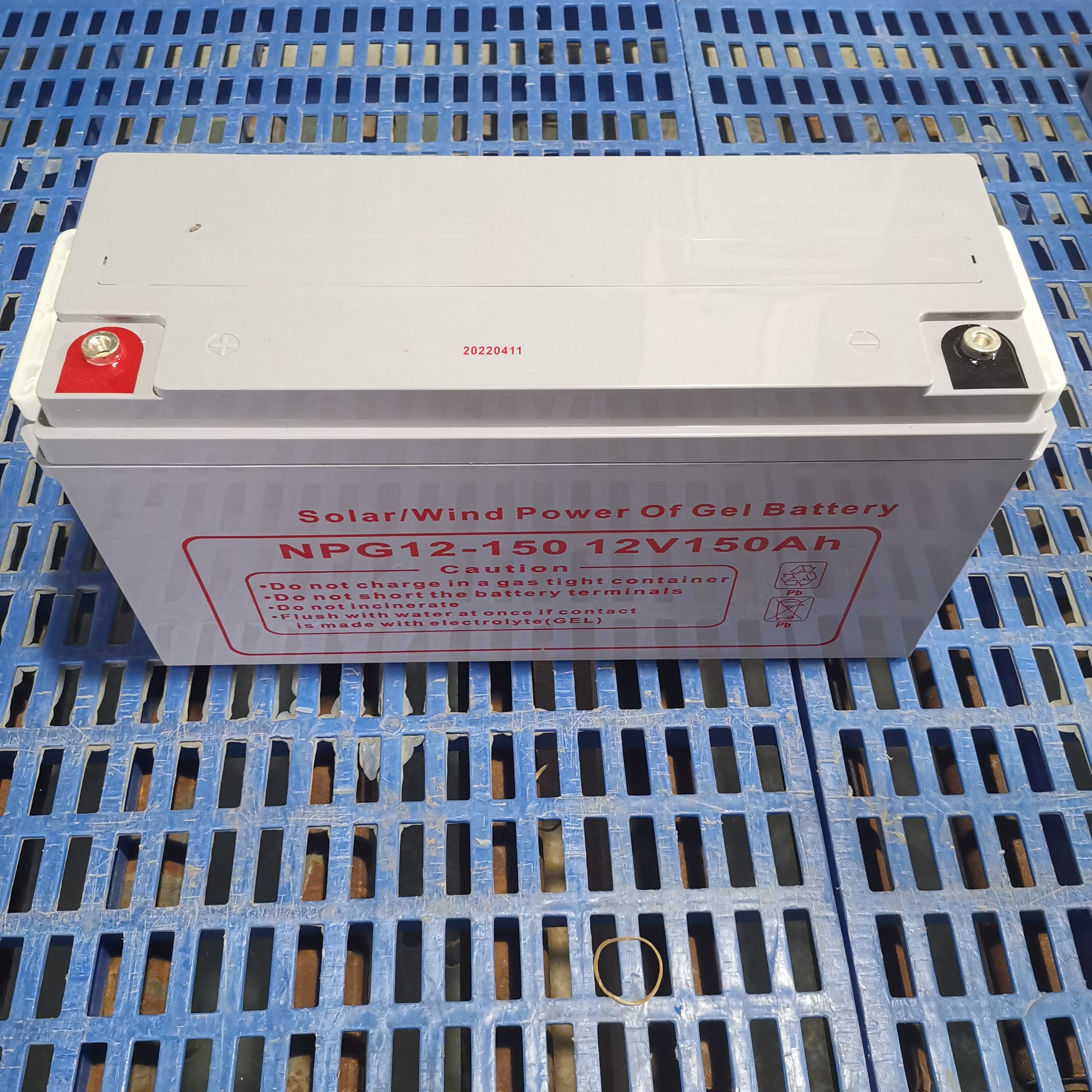 Bateria de painel solar de gel 12V150Ah por atacado de fábrica bateria externa