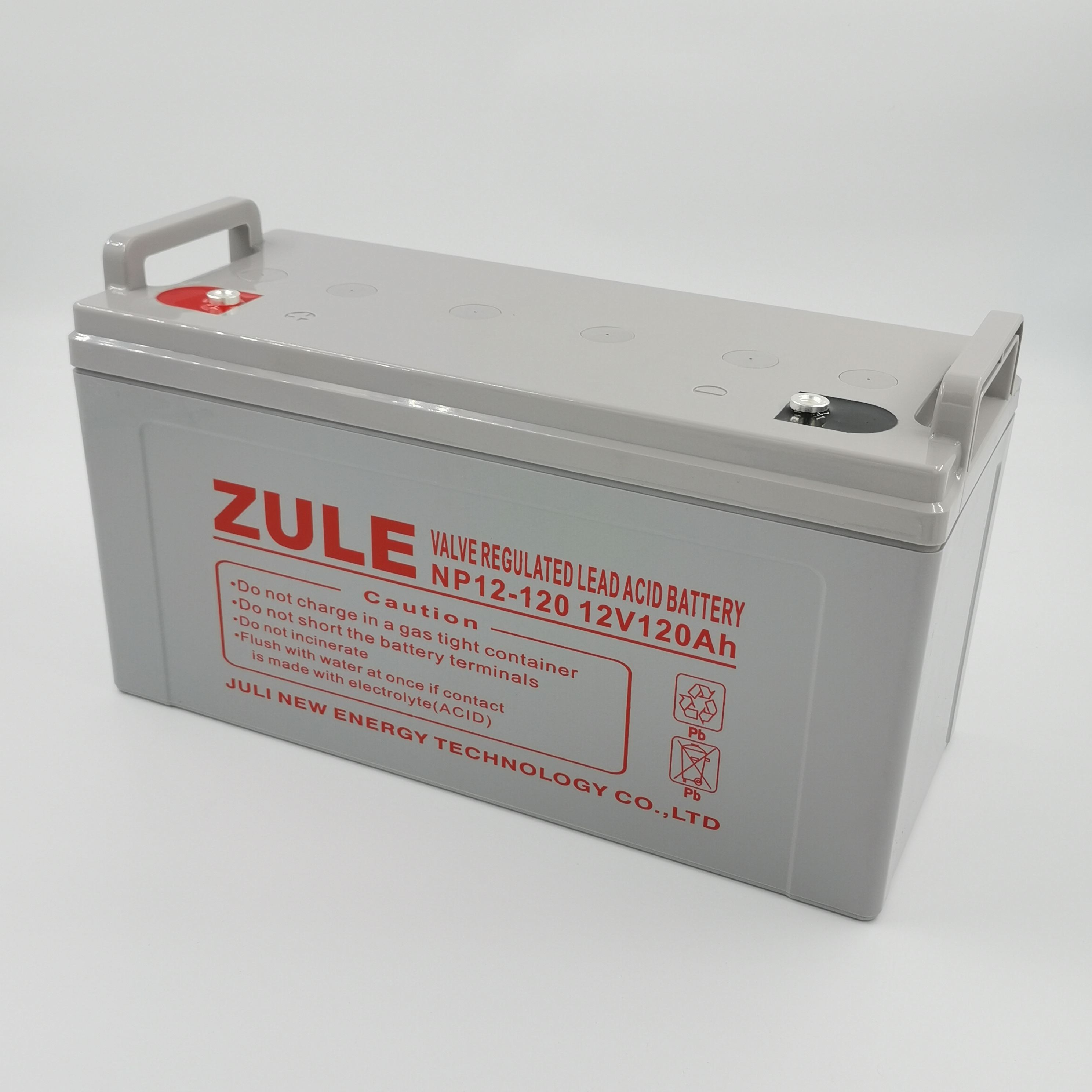 Bateria de ácido solar de chumbo solar de alta eficiência 12V120AH: resistência segura e confiável para economizar custos para sua despesa de eletricidade