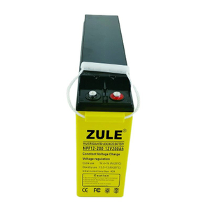 Fabricantes que vendem terminal frontal 12v200ah bateria de armazenamento de energia baterias de chumbo-ácido bateria solar