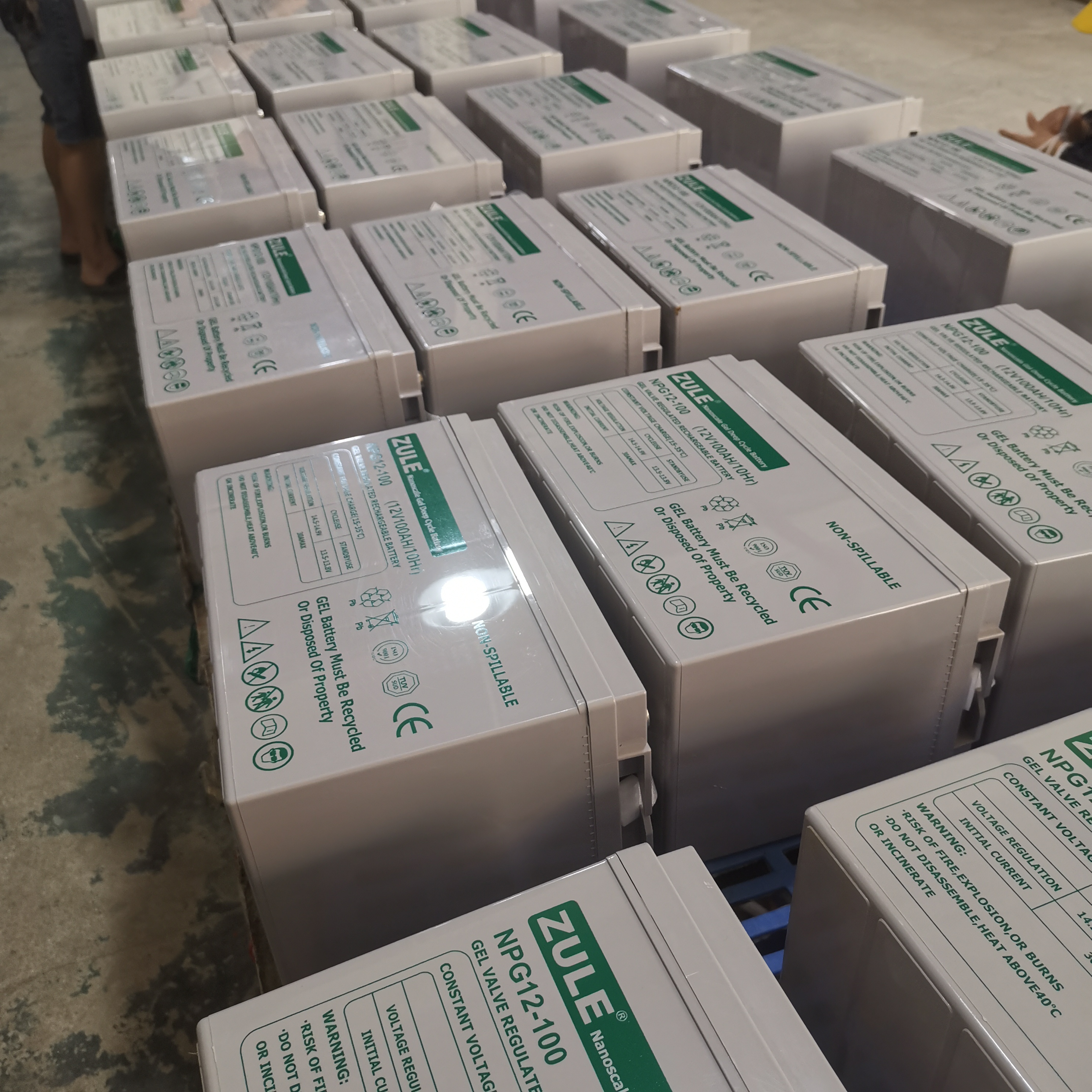 Bateria de gel selada Essential Power 12V100AH ​​- Backup confiável para painéis solares e iluminação doméstica para armazenamento de energia doméstica