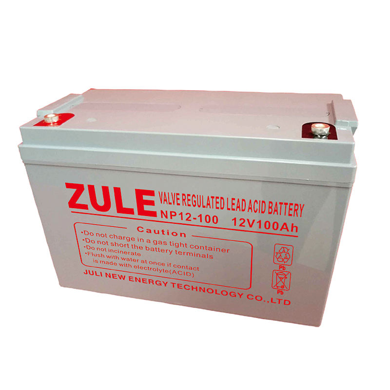 Fabricado na China 12V100Ah bateria de cristal de chumbo RV bateria energia solar