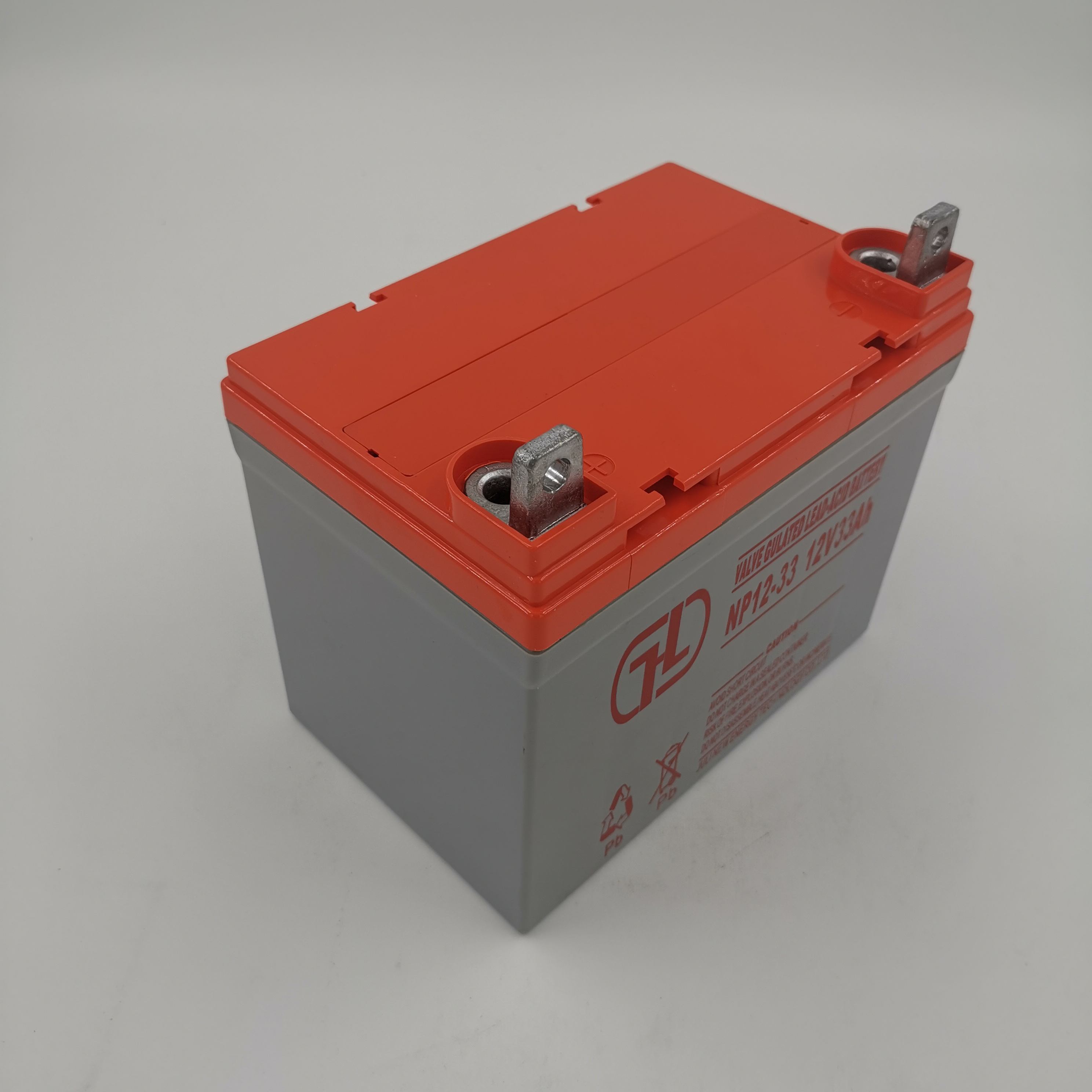 A China fabricou baterias recarregáveis ​​duráveis ​​de 12V33Ah, bateria de 24v