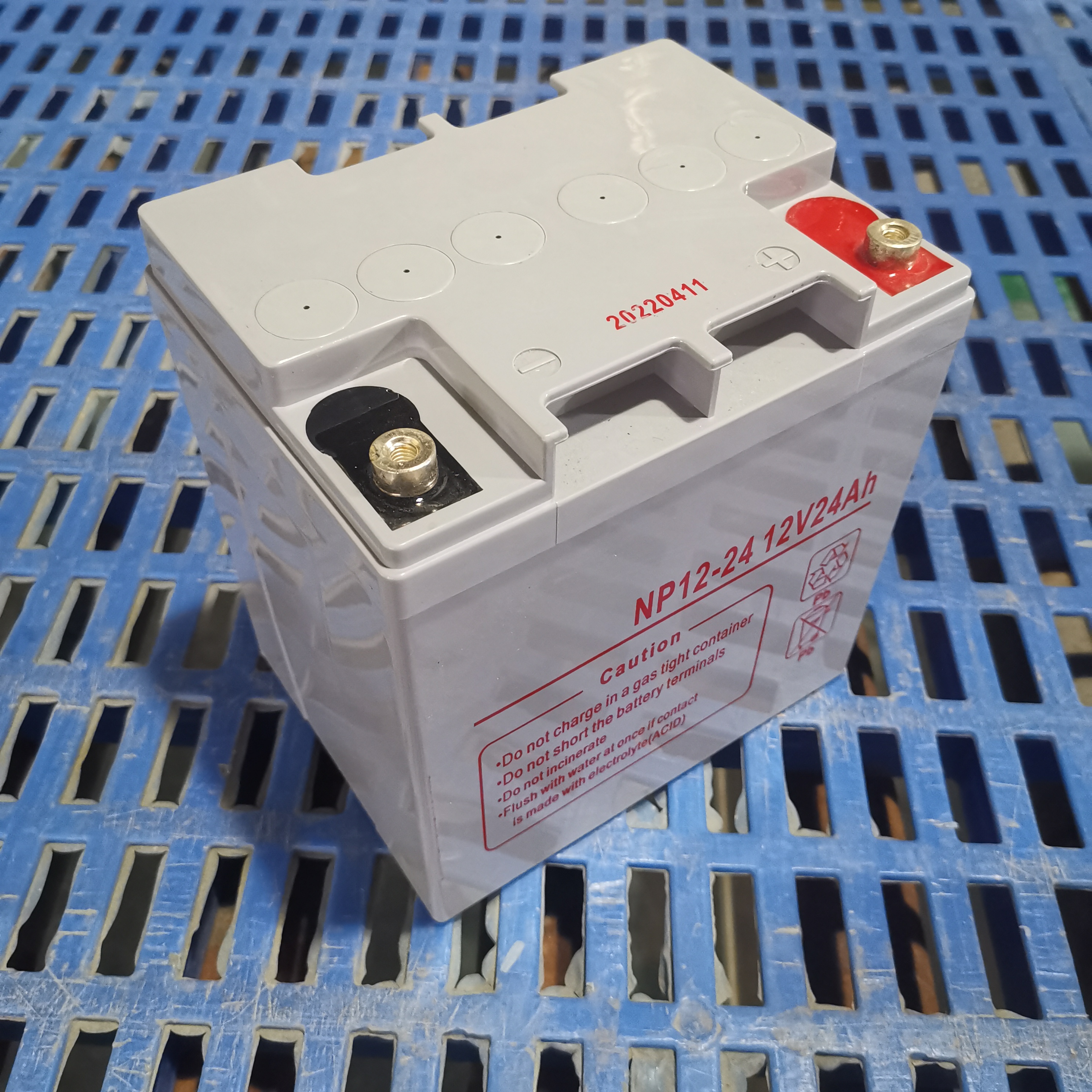 12V 24AH Bateria de chumbo selado (SLA) para UPS Backup Backup sem manutenção de válvula Regulada Bateria