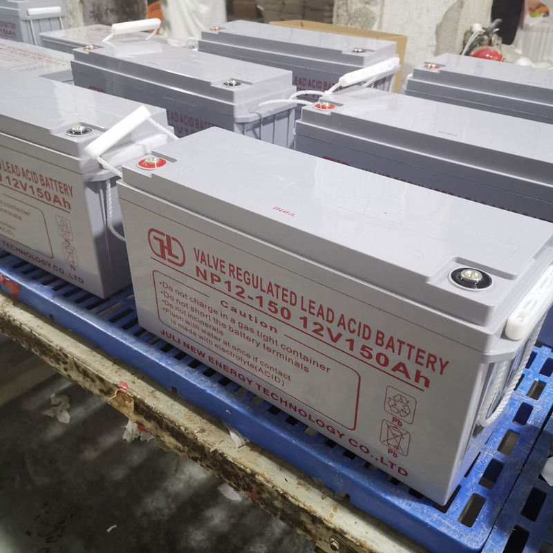 Bateria especial de armazenamento de energia de chumbo-ácido do sistema UPS para sistema solar 12V150Ah A nova bateria está cheia de energia