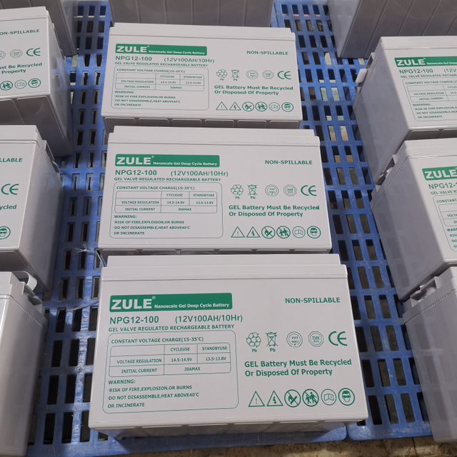 Alta qualidade e alta eficiência direto da fábrica baterias de gel de chumbo-ácido 12v100AH ​​sistema solar de energia doméstica