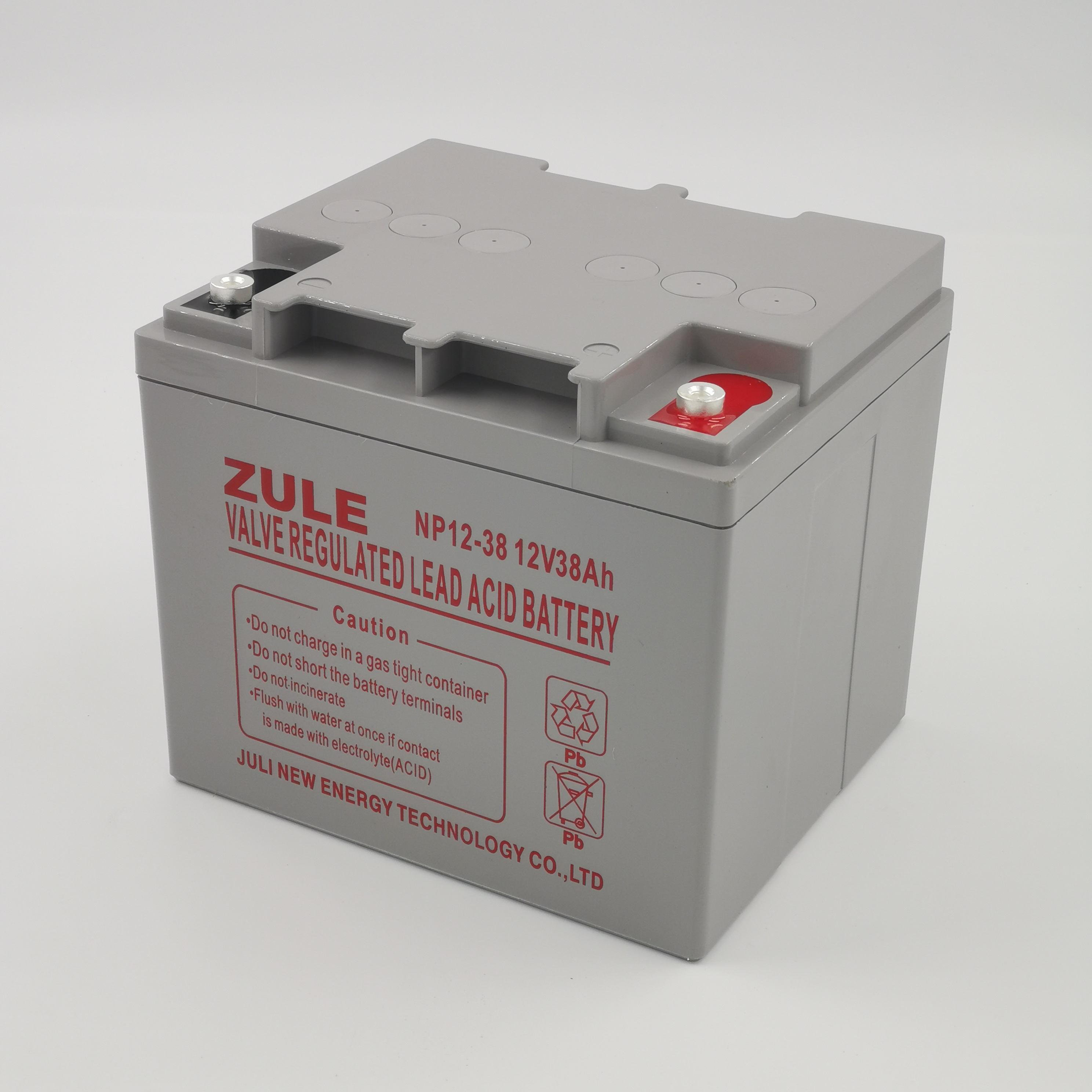 Preço barato boa qualidade 12V38Ah bateria de chumbo-ácido selada com backup de energia