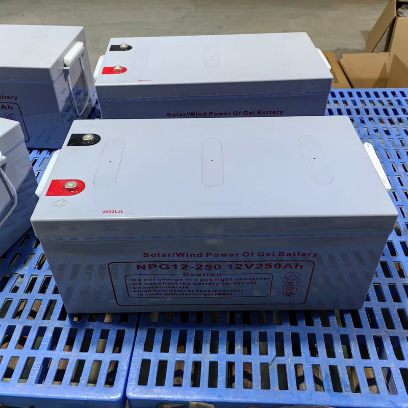 Preço da bateria de GEL 12V 250Ah melhor venda de armazenamento de bateria solar com longa vida útil