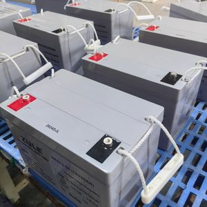 Bateria de armazenamento de gel 12V50AH para todos os climas para energia solar - resistente à vibração, baixa autodescarga e verdadeira recuperação de descarga profunda