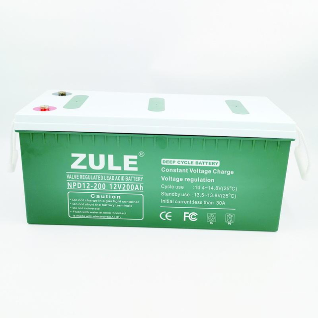 China fábrica 12v200ah bateria de ciclo profundo bateria de gel de bateria de painel solar