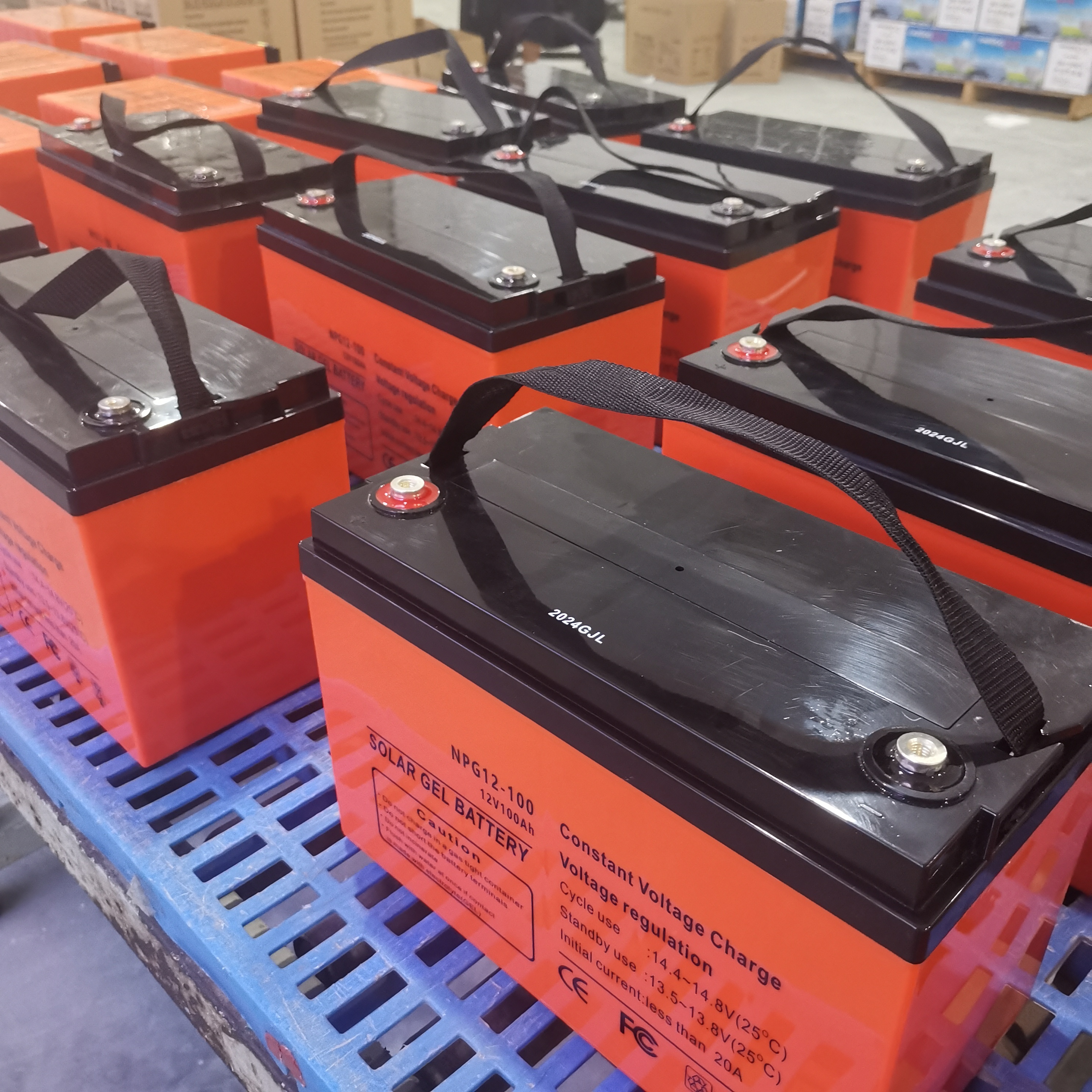 Bateria solar de 24V