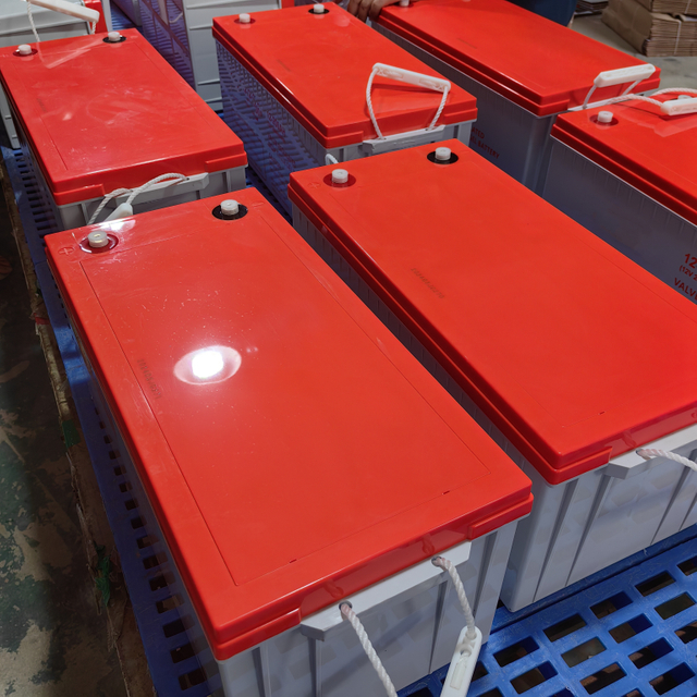 Bateria solar de ciclo profundo livre de manutenção com bateria AGM 12v200AH de longa duração para fonte de alimentação doméstica
