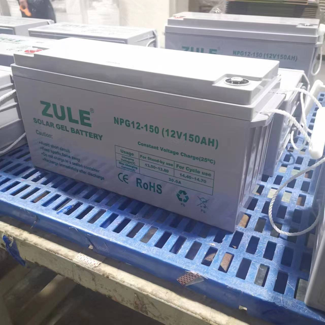 Sistemas solares fora da rede armazenam baterias 12V150Ah, bateria de gel estável e segura de alta qualidade, energia de armazenamento de energia doméstica
