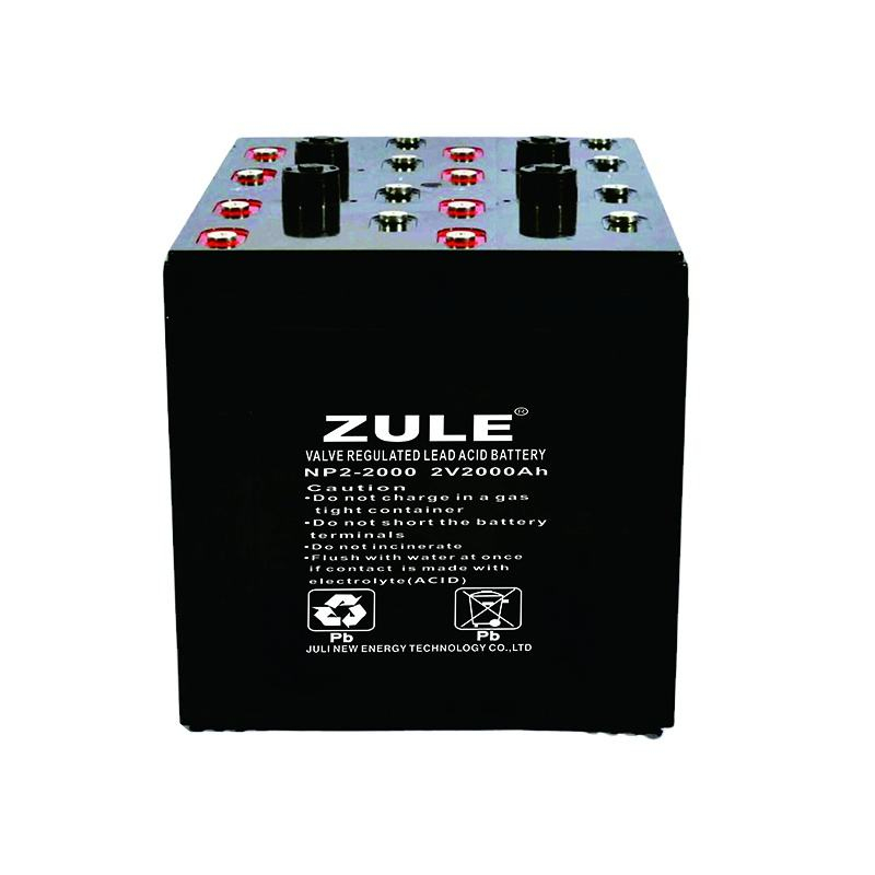 China barato ciclo profundo longa vida 2V2000Ah bateria recarregável bateria de gel solar tipos de baterias para painéis solares