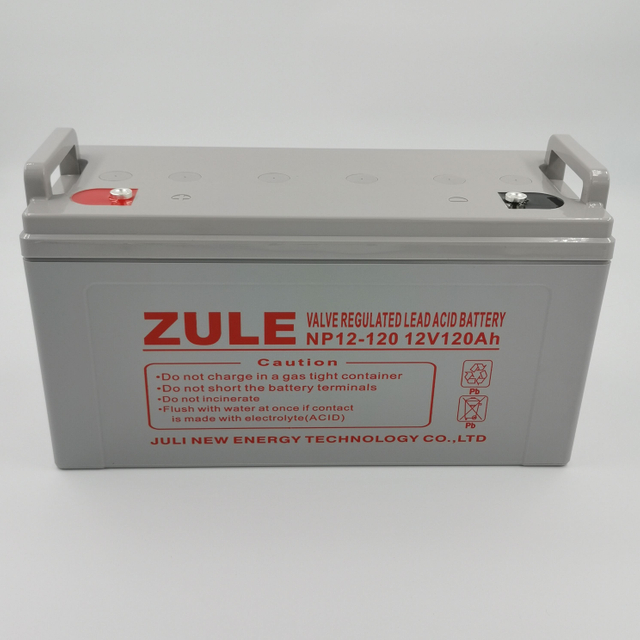 Bateria de ácido solar de chumbo solar de alta eficiência 12V120AH: resistência segura e confiável para economizar custos para sua despesa de eletricidade