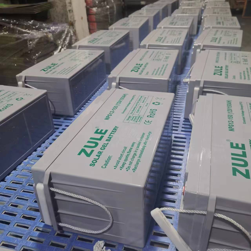 Bateria de chumbo-ácido selada por válvula de gel regulada por baterias de gel recarregáveis ​​12v48V 150Ah Ciclo profundo baixo preço