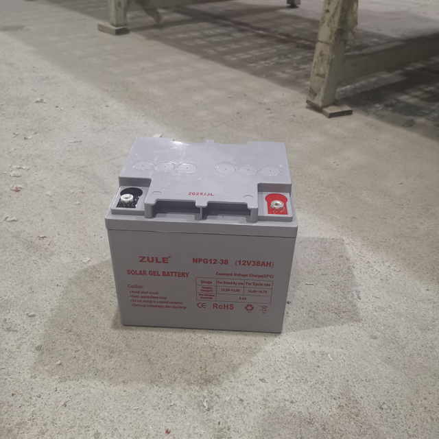 Vida longa recarregável 12v38ah Bateria de armazenamento de energia solar - armazenamento de energia eficiente para sistemas solares e uso de backup