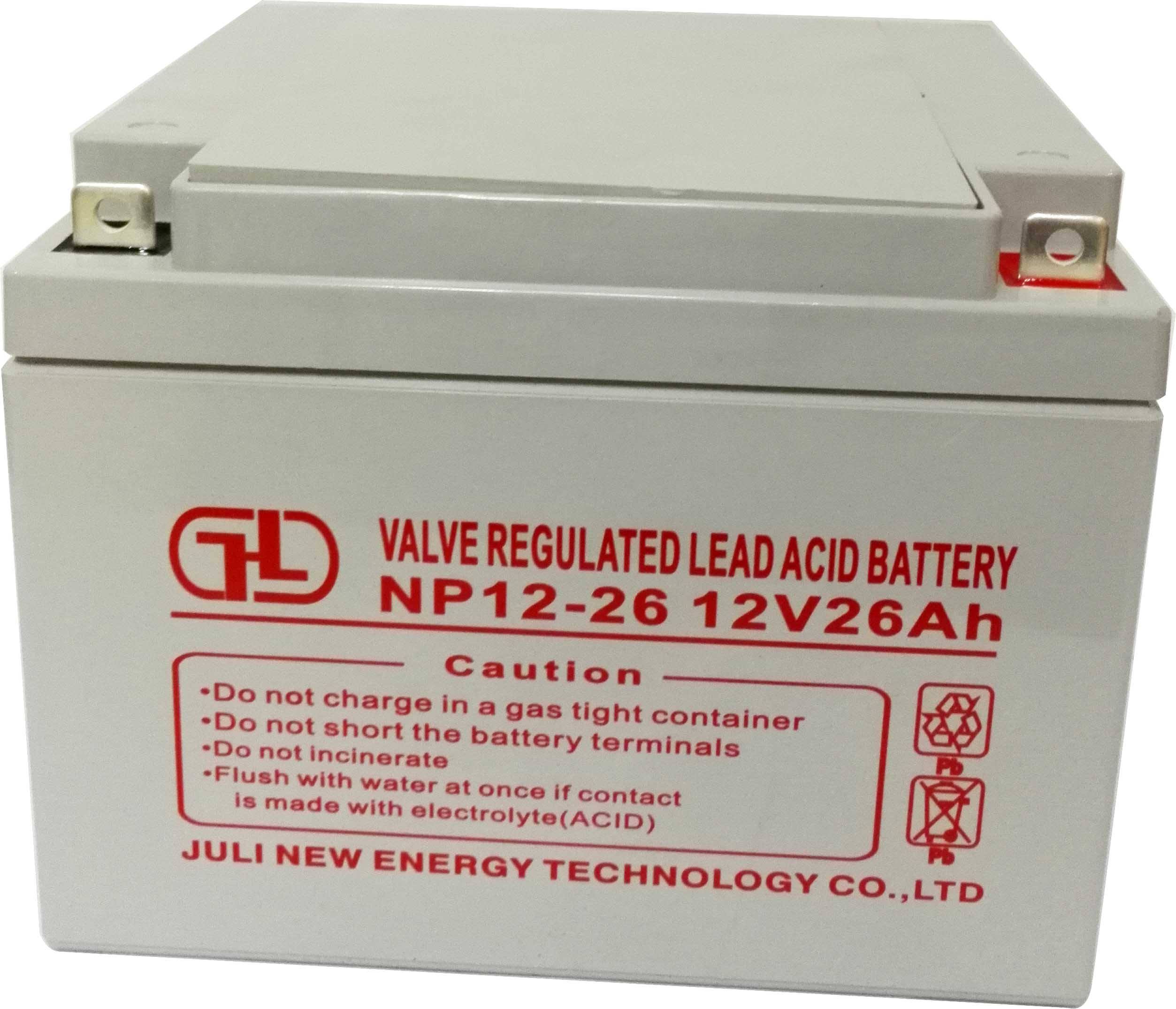 Venda imperdível de baterias recarregáveis ​​de bateria 12V26Ah agm bateria ups