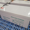 Bateria de armazenamento de energia em gel selado de alta segurança 12v250AH com proteção contra vazamento e explosão para backup de sala de TI