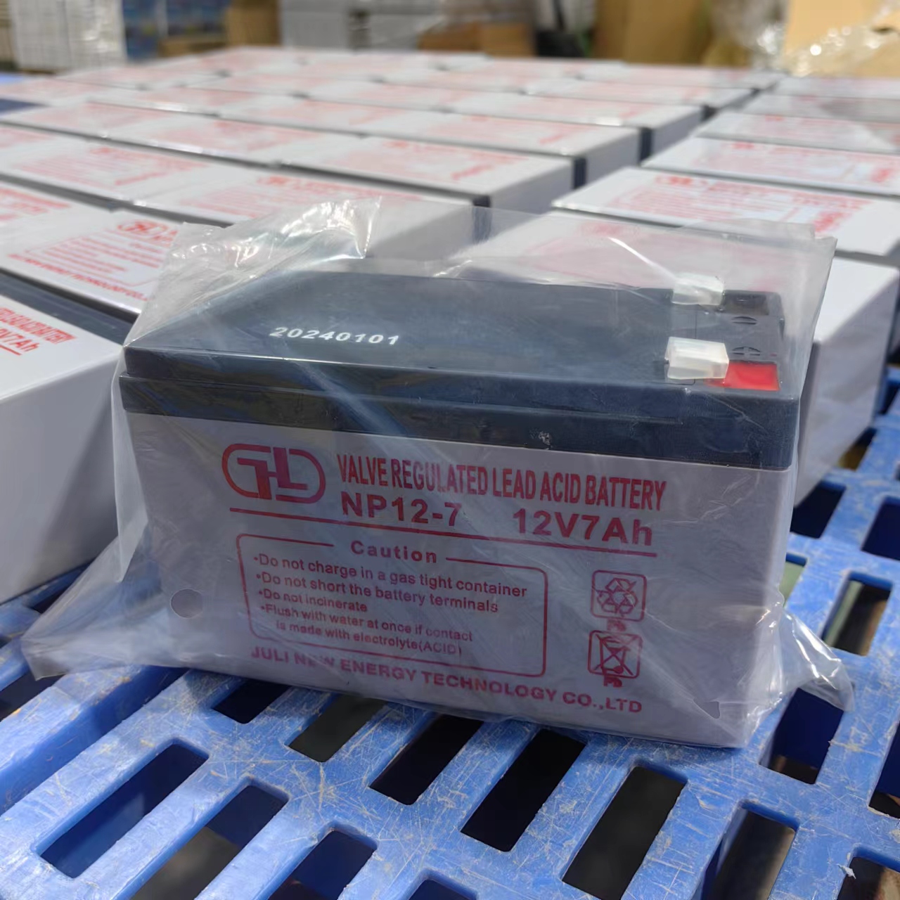 Bateria de chumbo-ácido 12V 7AH de alta qualidade para mini UPS e sistemas de alarme, fabricante personalizável, aceita ODM/OEM, pronto para exportação