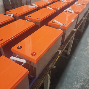  Bateria solar de gel de alta densidade 12v 200AH - retenção de carga superior e operação livre de manutenção para uso residencial e fora da rede
