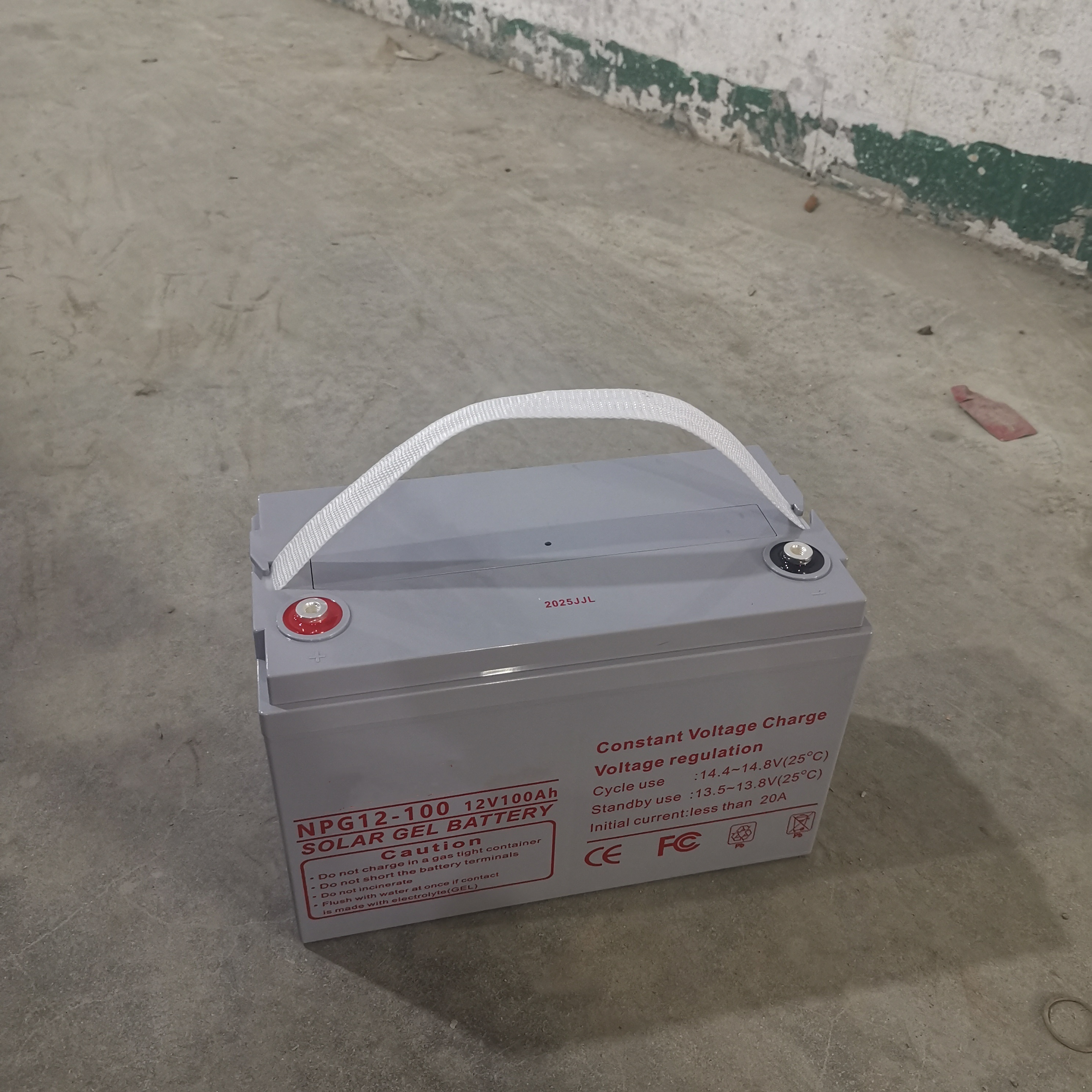 baterias de gel marinho