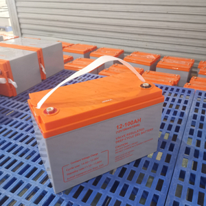 Bateria de ciclo profundo em gel de longa duração 12v100AH ​​– otimizada para carregamento solar diário com estabilidade de ciclo aprimorada